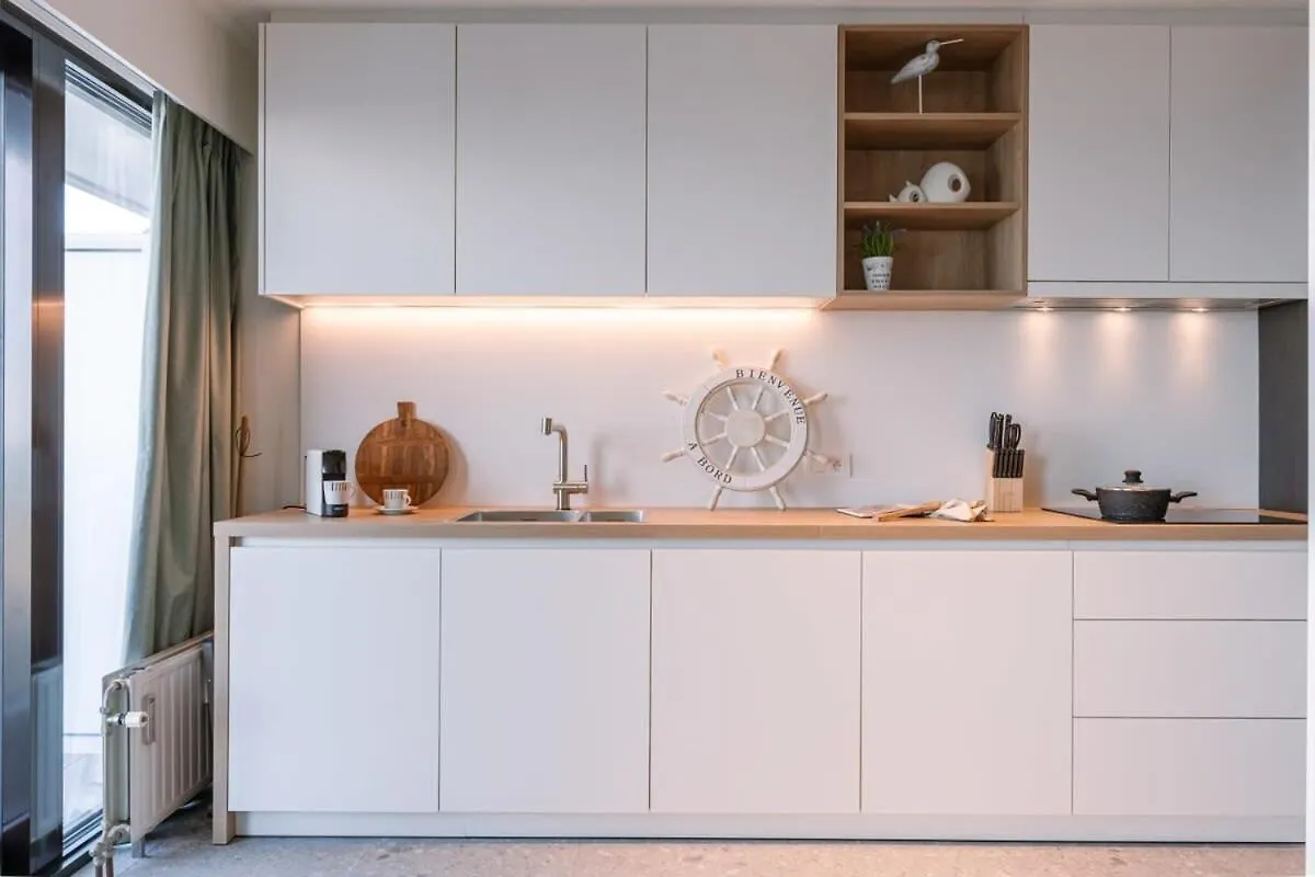 Cosy Apartment With Terrace Overlooking The Sea Middelkerke Belgien